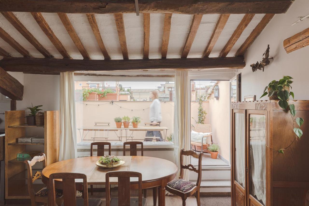 Amazing Penthouse With Terrace And Rooftop In Trastevere Rome Buitenkant foto